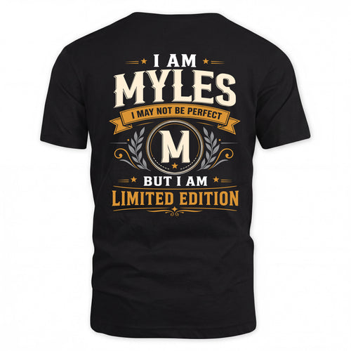 MYLES  EDI-TT36 Personalized Funny Quote Apparel