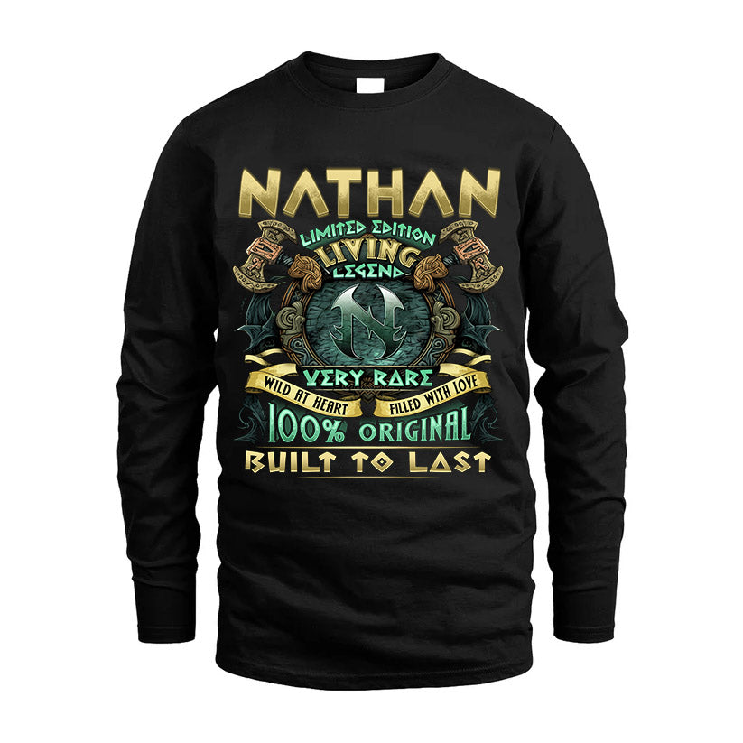 NATHAN  VKI-TT36 Personalized Funny Quote Apparel