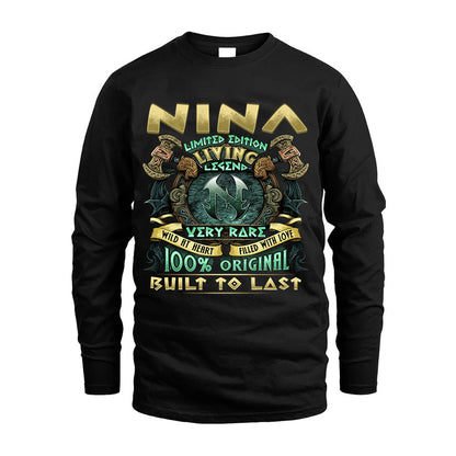 NINA  VKI-TT36 Personalized Funny Quote Apparel