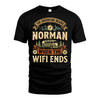 NORMAN L03-TT36 Personalized Funny Quote Apparel