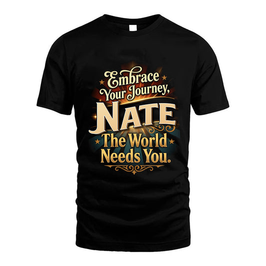 NATE L04-TT36 Personalized Funny Quote Apparel