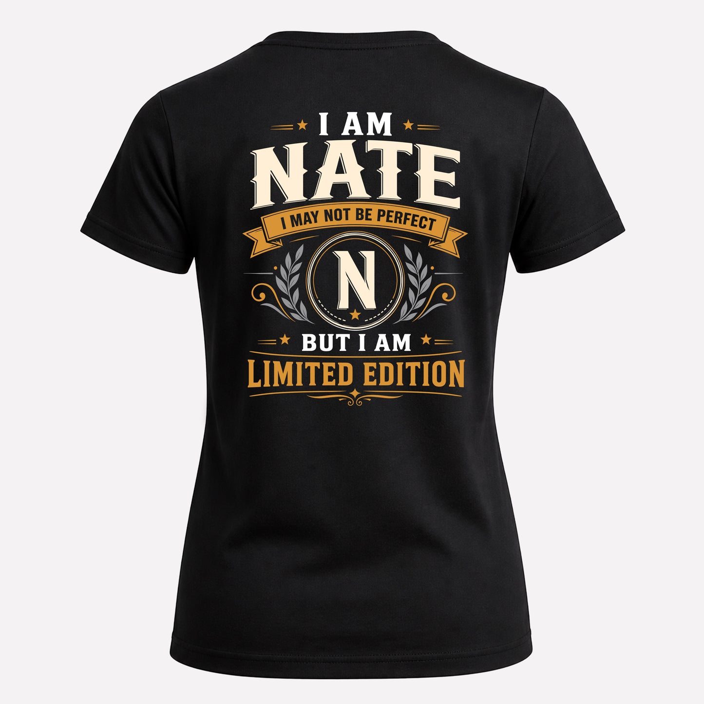 NATE  EDI-TT36 Personalized Funny Quote Apparel