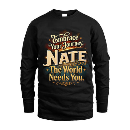 NATE L04-TT36 Personalized Funny Quote Apparel