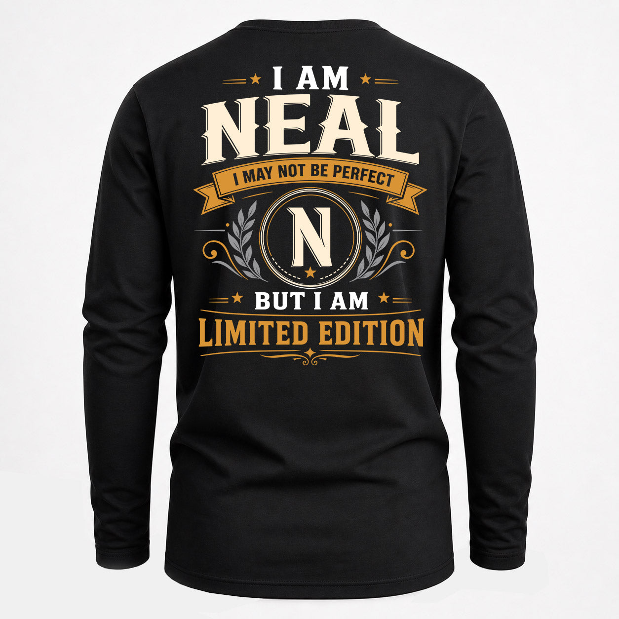 NEAL  EDI-TT36 Personalized Funny Quote Apparel