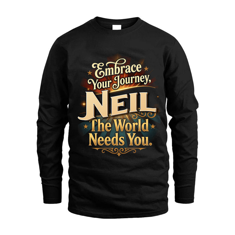 NEIL L04-TT36 Personalized Funny Quote Apparel