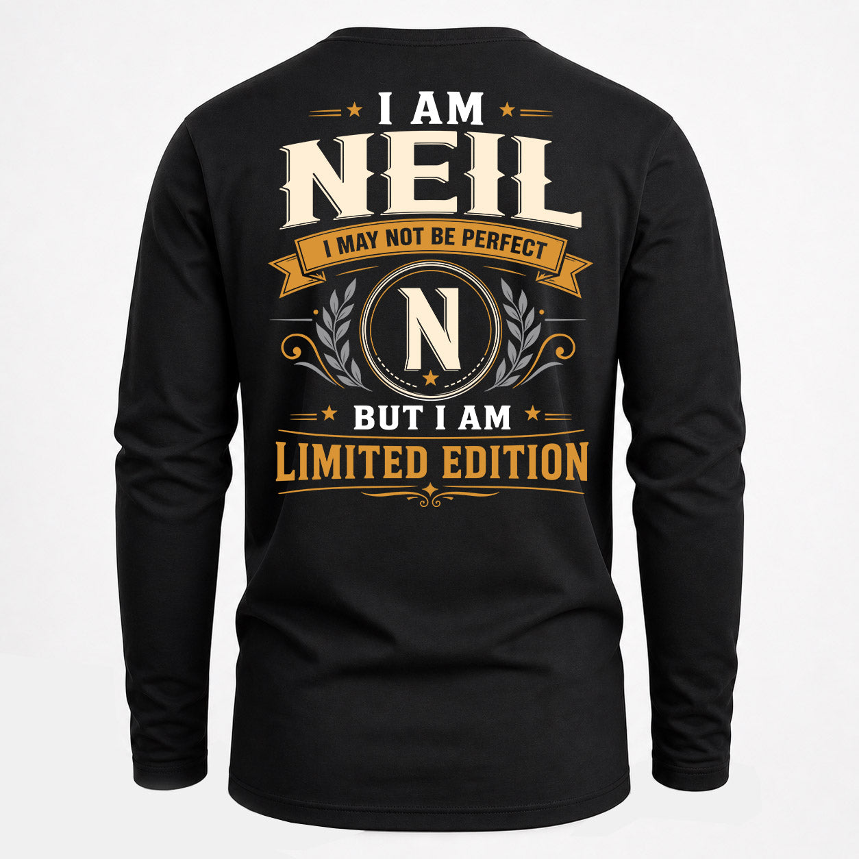 NEIL  EDI-TT36 Personalized Funny Quote Apparel