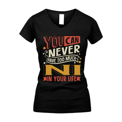 NI  NO2-TT36 Personalized Funny Quote Apparel