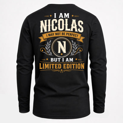 NICOLAS  EDI-TT36 Personalized Funny Quote Apparel