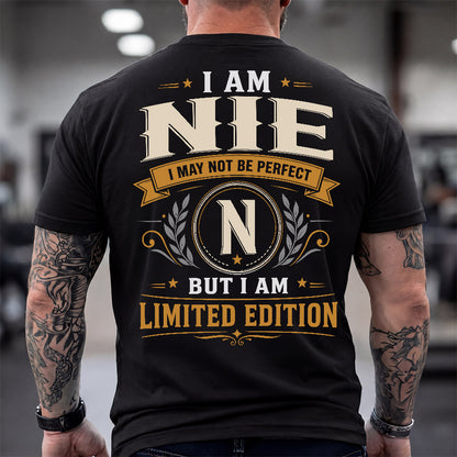 NIE  EDI-TT36 Personalized Funny Quote Apparel