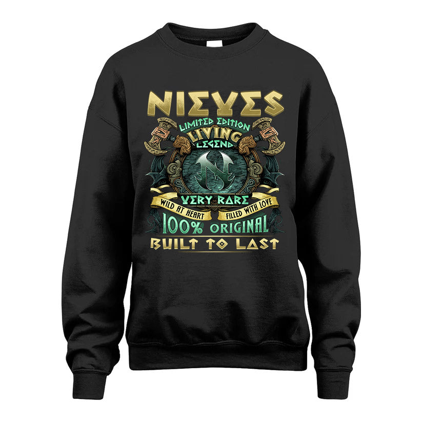 NIEVES  VKI-TT36 Personalized Funny Quote Apparel