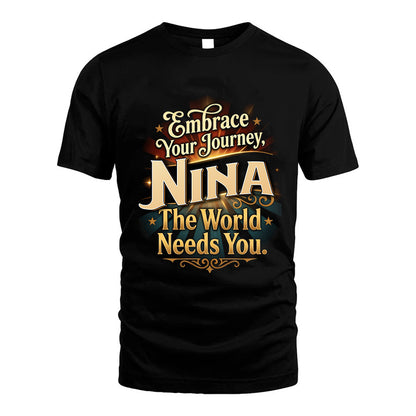 NINA L04-TT36 Personalized Funny Quote Apparel