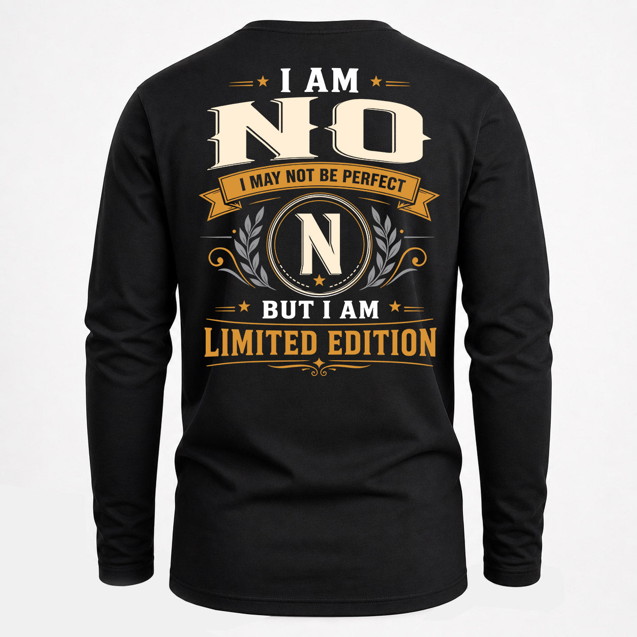 NO  EDI-TT36 Personalized Funny Quote Apparel