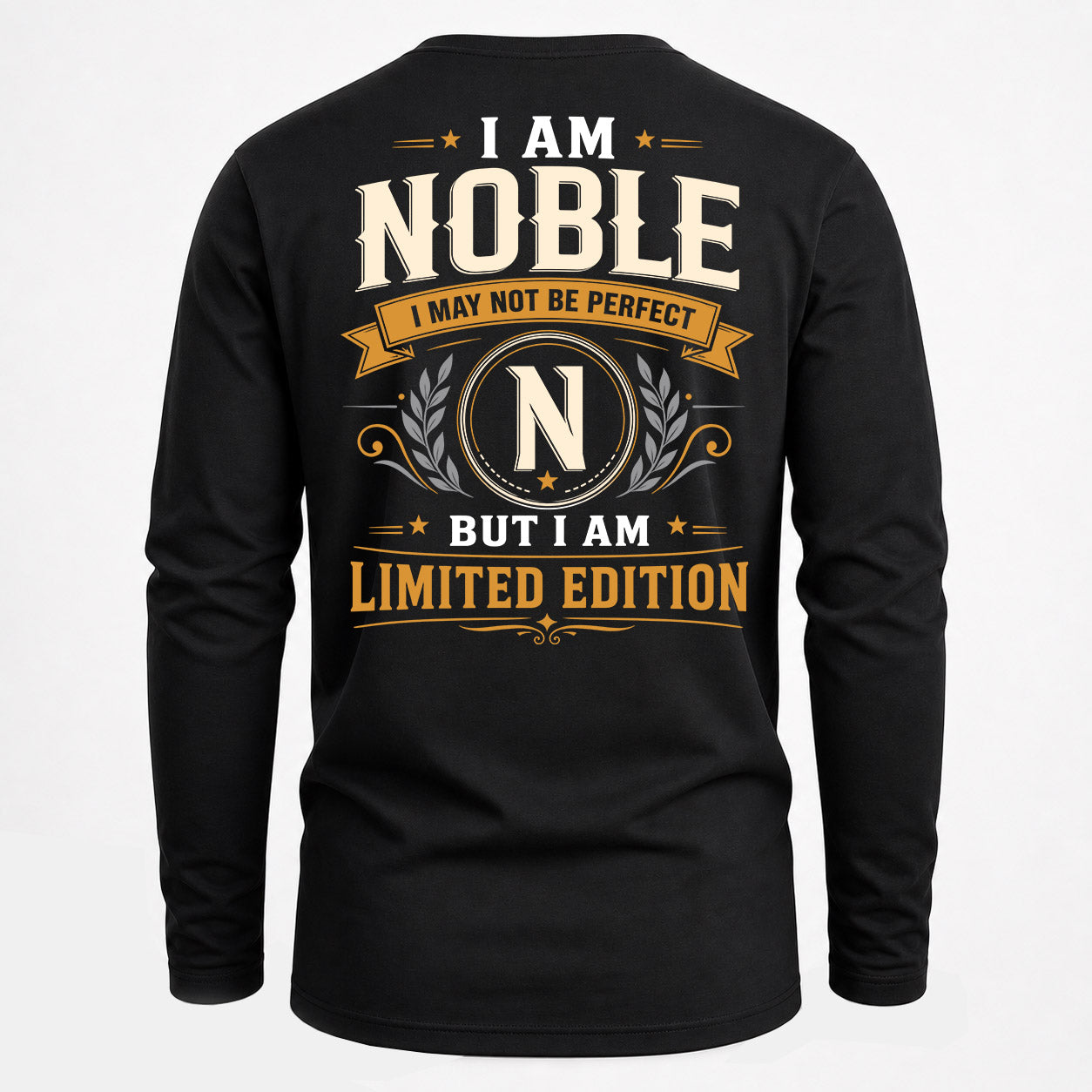 NOBLE  EDI-TT36 Personalized Funny Quote Apparel
