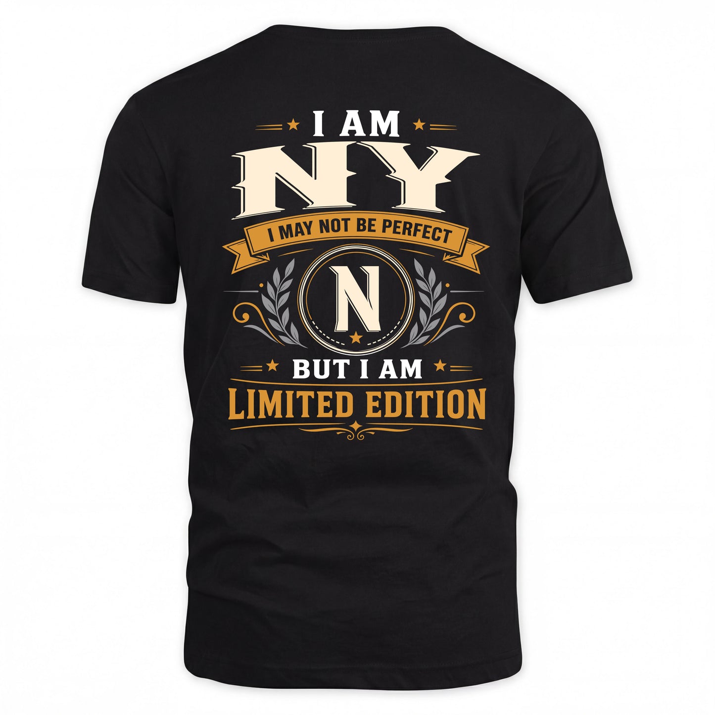 NY  EDI-TT36 Personalized Funny Quote Apparel
