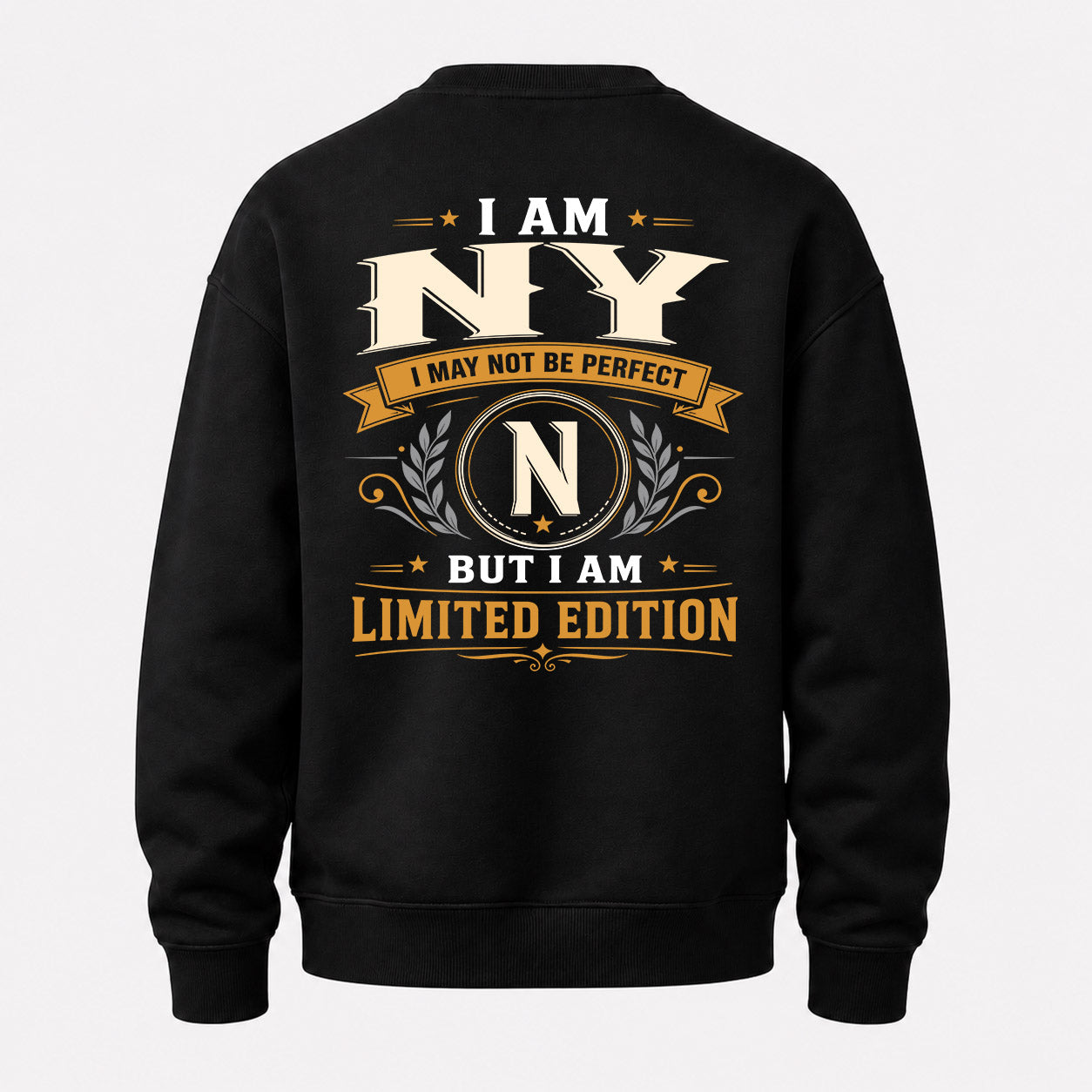 NY  EDI-TT36 Personalized Funny Quote Apparel