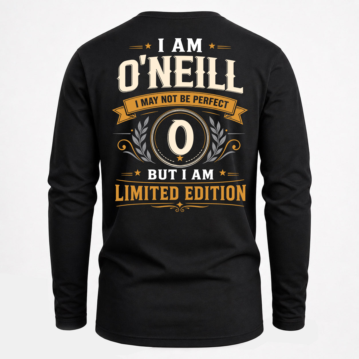 O-NEILL  EDI-TT36 Personalized Funny Quote Apparel