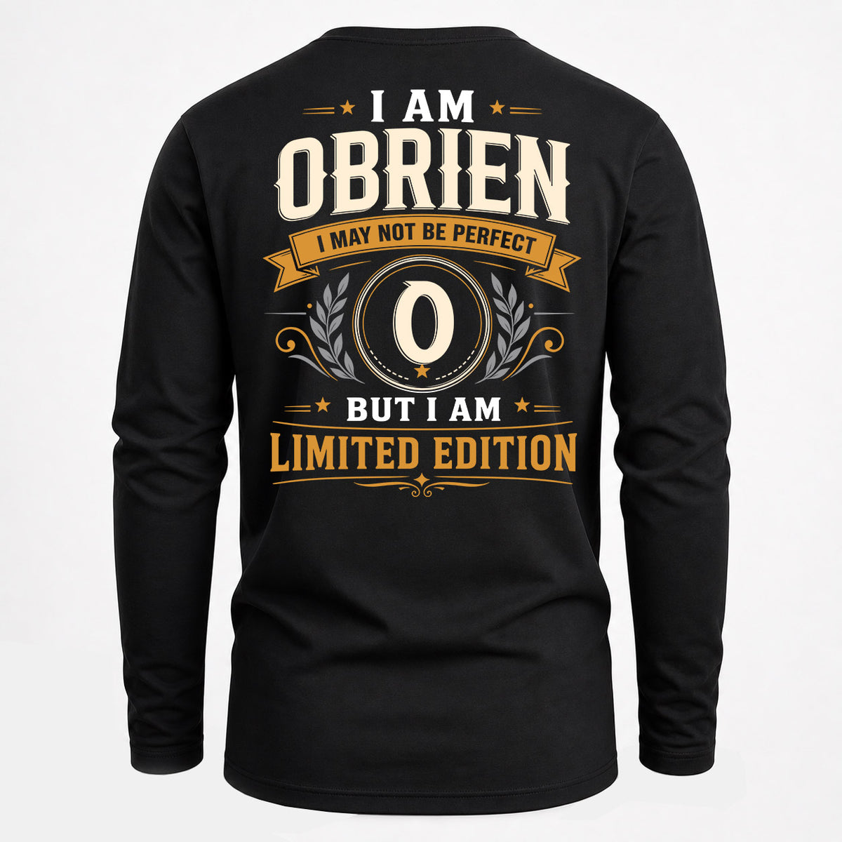 OBRIEN EDI-TT36 Personalized Funny Quote Apparel