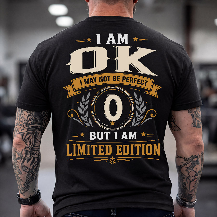 OK EDI-TT36 Personalized Funny Quote Apparel