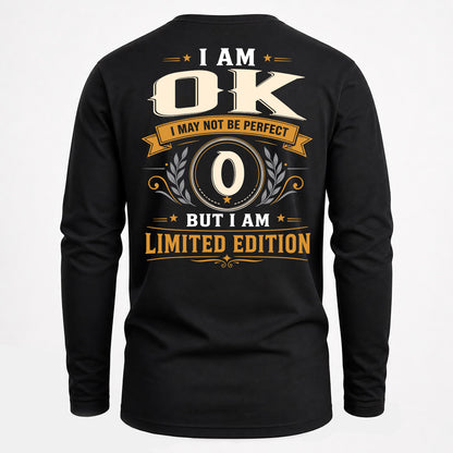 OK EDI-TT36 Personalized Funny Quote Apparel