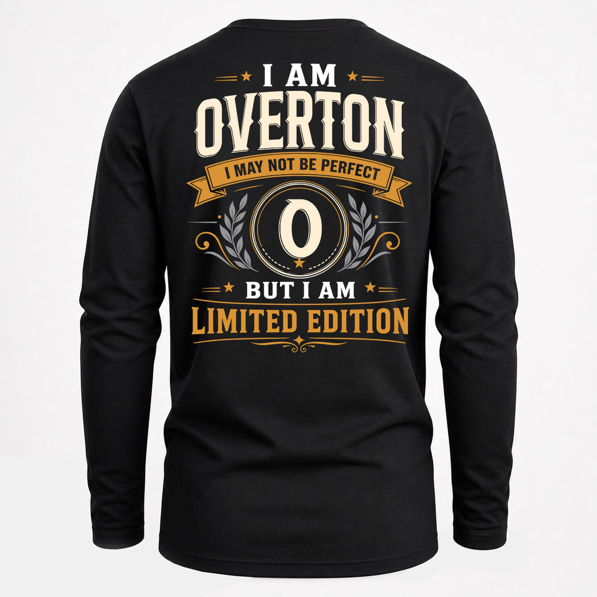OVERTON EDI-TT36 Personalized Funny Quote Apparel