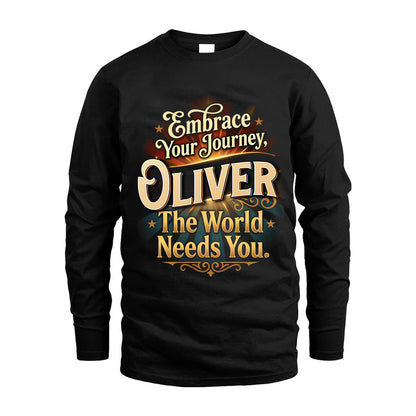 OLIVER L04-TT36 Personalized Funny Quote Apparel