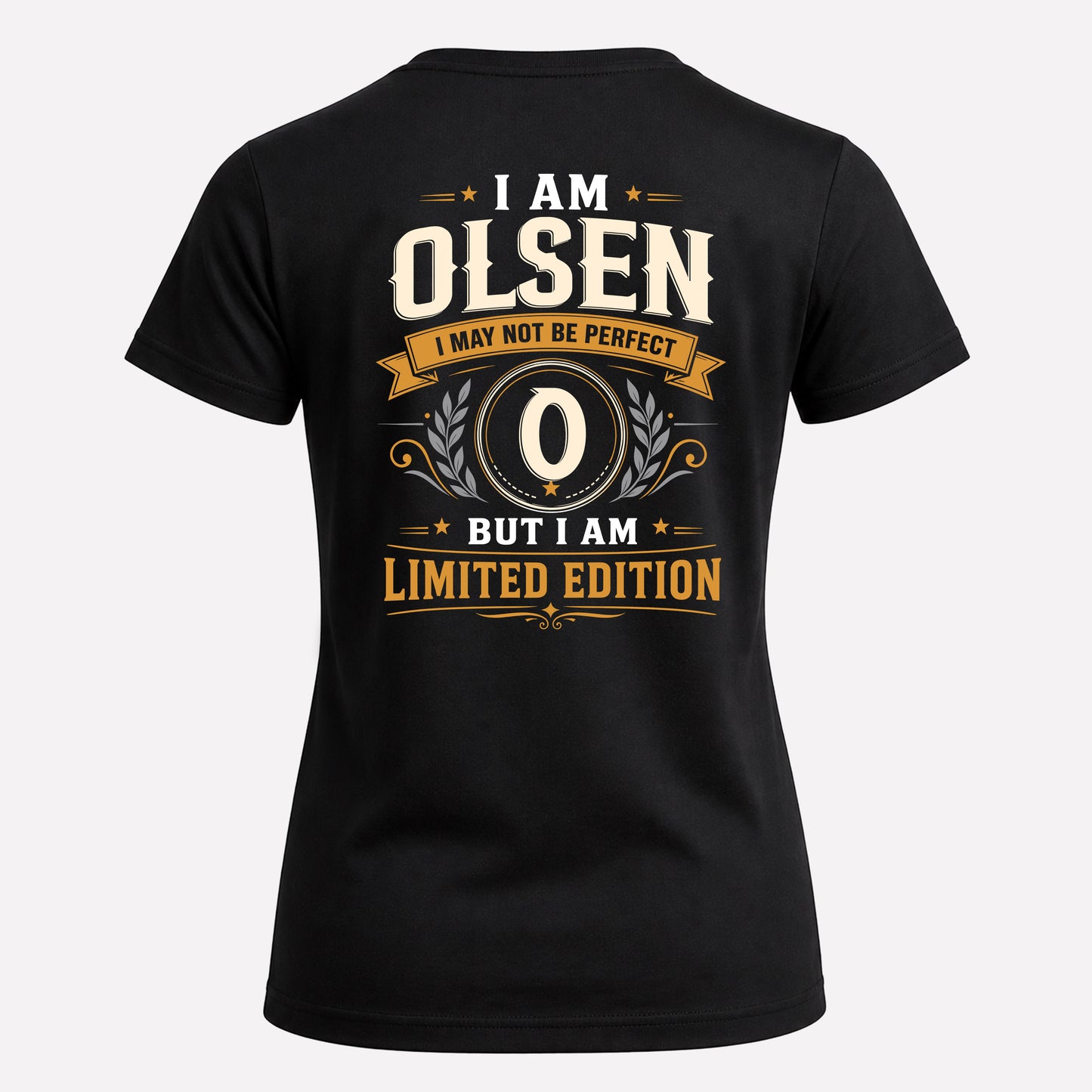 OLSEN  EDI-TT36 Personalized Funny Quote Apparel