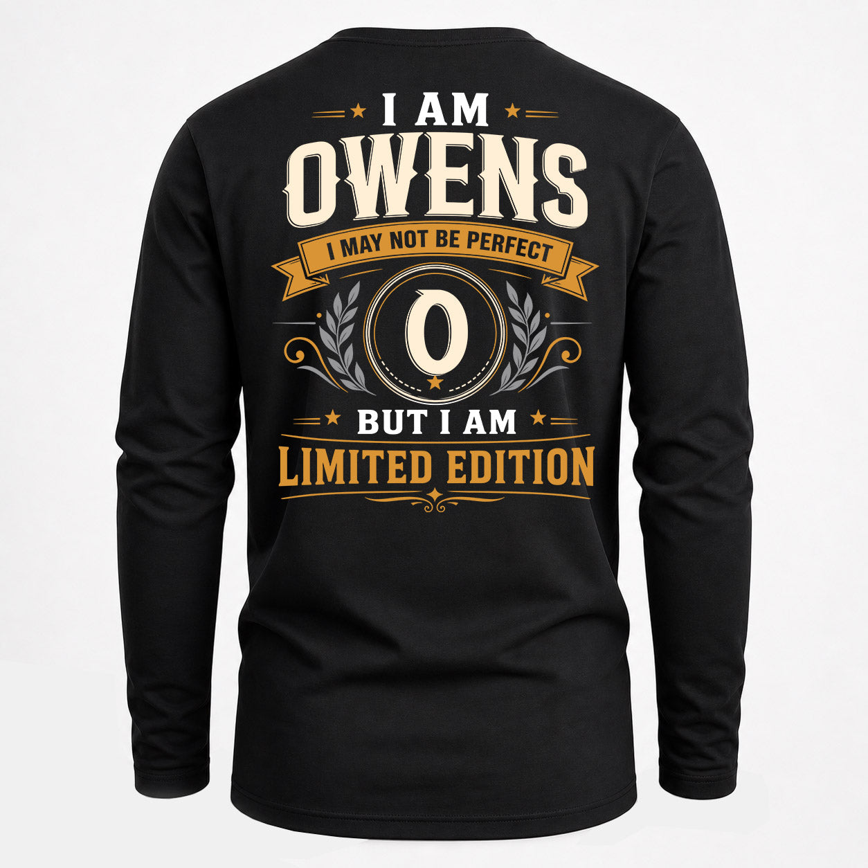 OWENS  EDI-TT36 Personalized Funny Quote Apparel