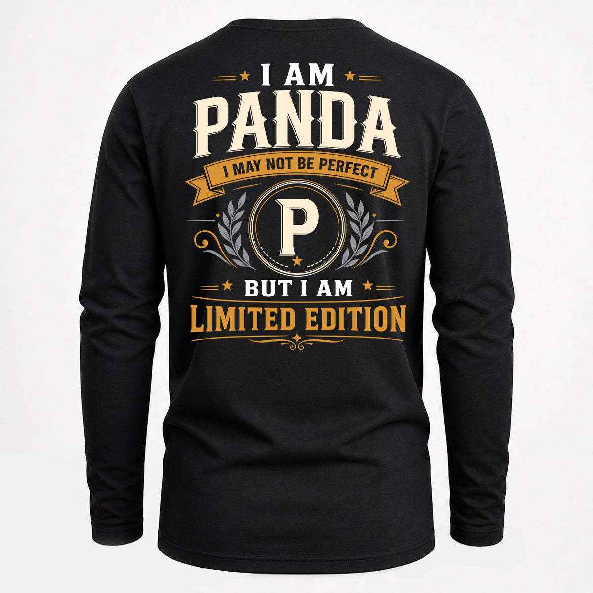PANDA EDI-TT36 Personalized Funny Quote Apparel