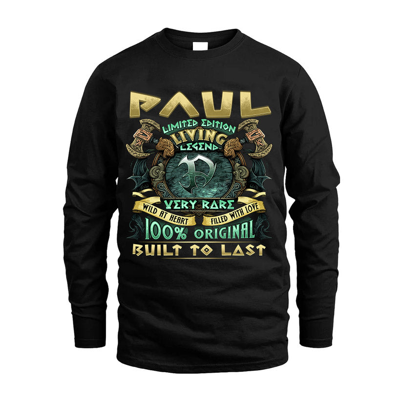 PAUL  VKI-TT36 Personalized Funny Quote Apparel