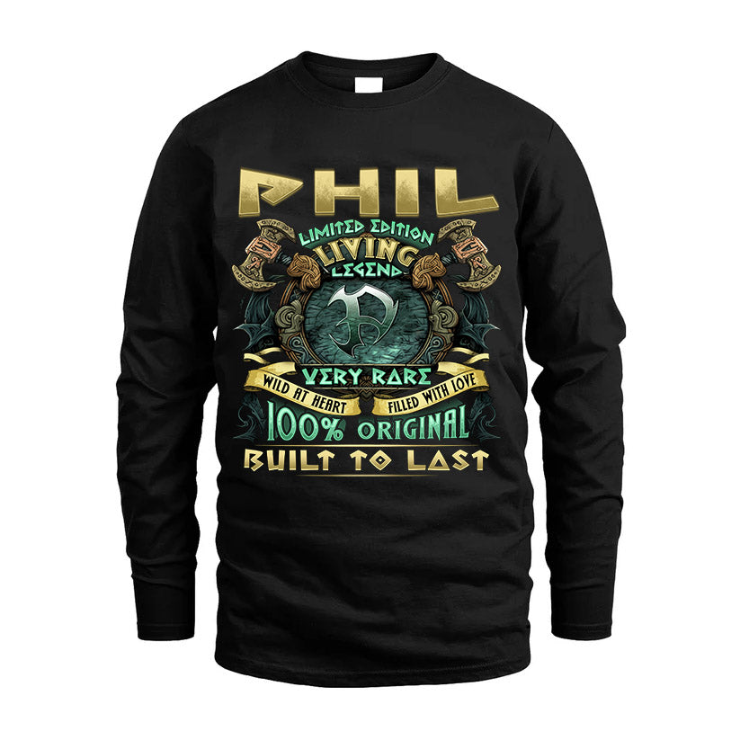 PHIL  VKI-TT36 Personalized Funny Quote Apparel