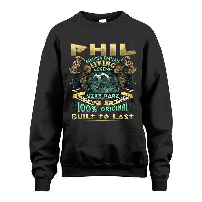 PHIL  VKI-TT36 Personalized Funny Quote Apparel