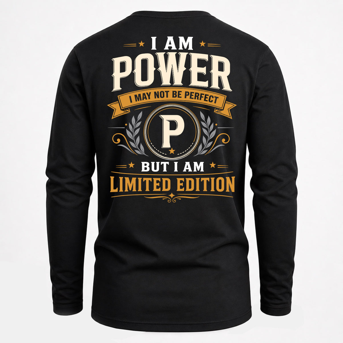 POWER EDI-TT36 Personalized Funny Quote Apparel