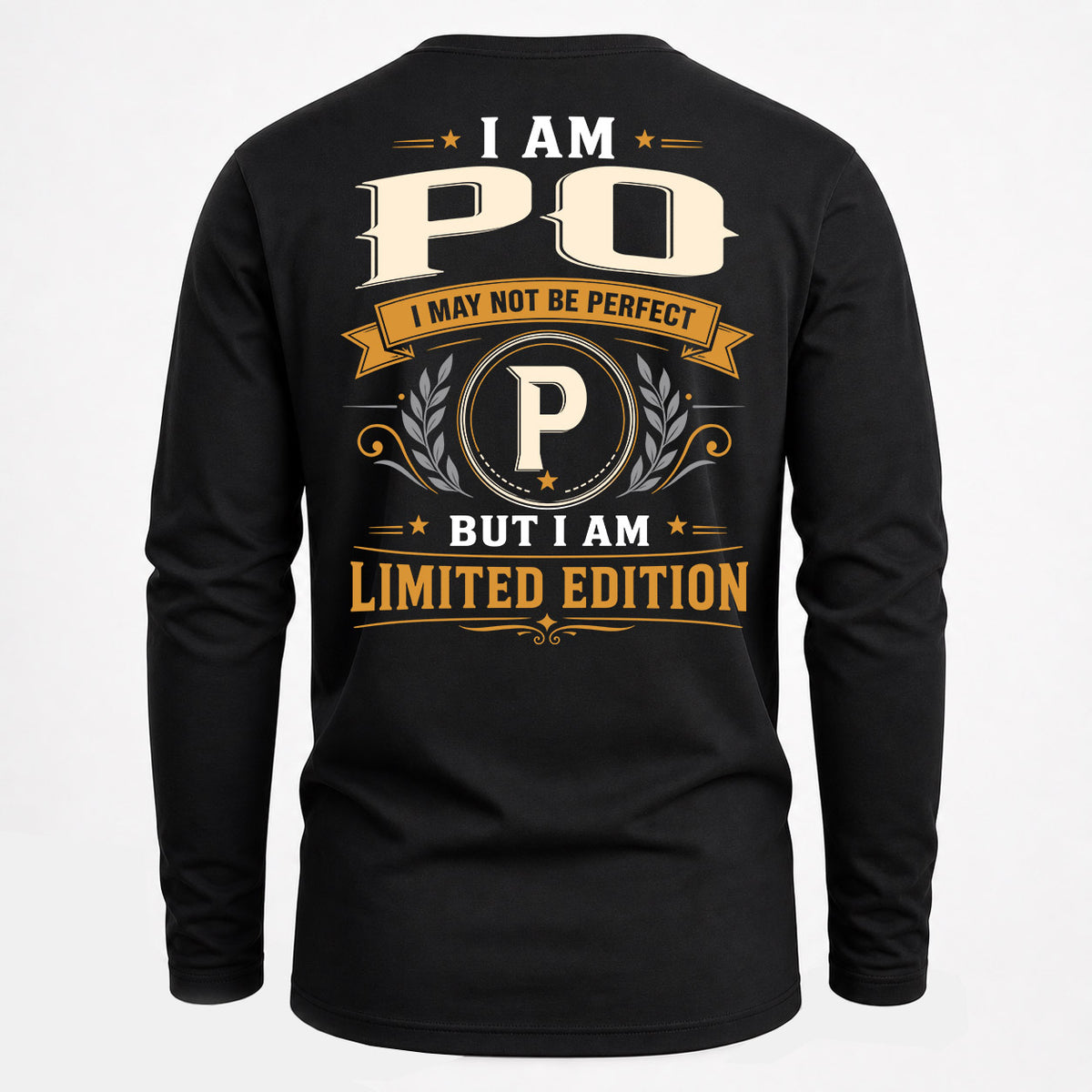 PO EDI-TT36 Personalized Funny Quote Apparel