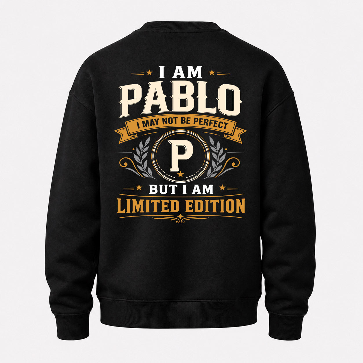 PABLO  EDI-TT36 Personalized Funny Quote Apparel