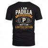 PADILLA  EDI-TT36 Personalized Funny Quote Apparel