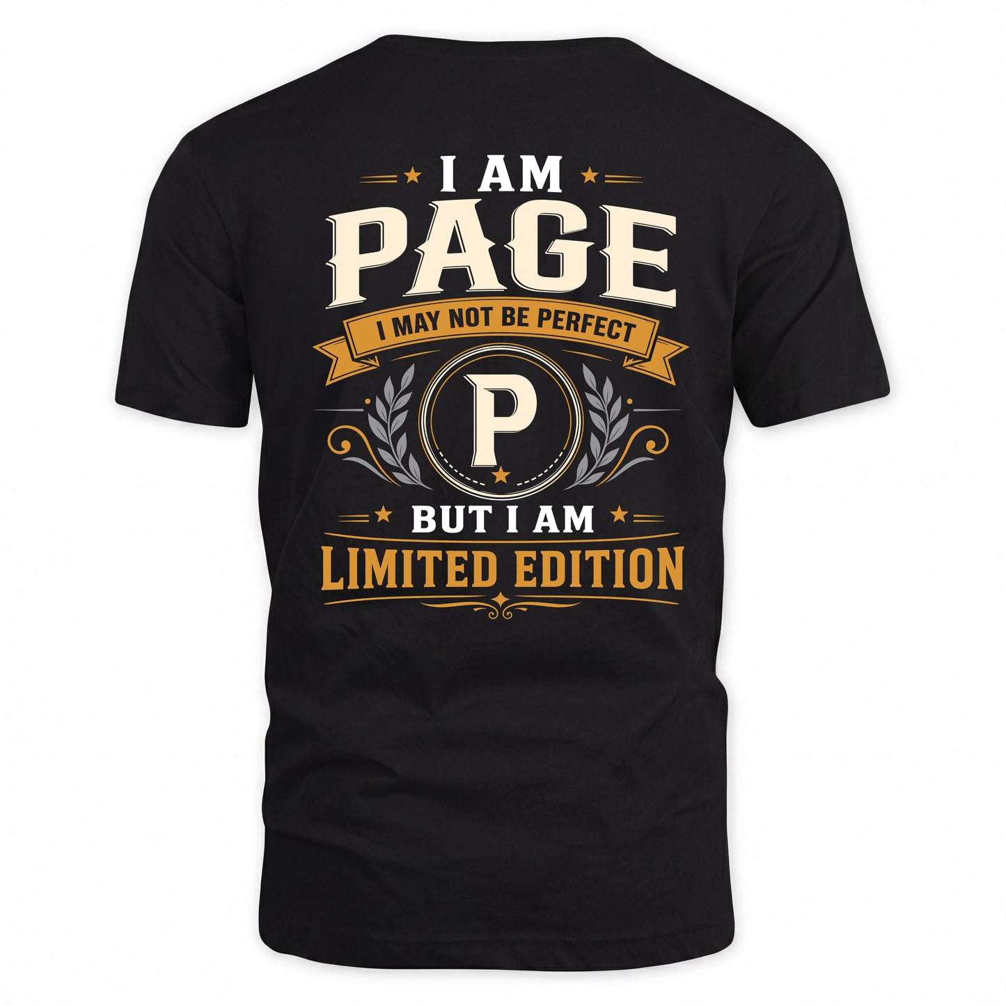 PAGE  EDI-TT36 Personalized Funny Quote Apparel
