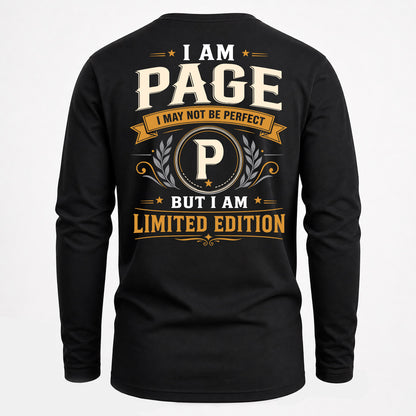 PAGE  EDI-TT36 Personalized Funny Quote Apparel