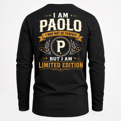 PAOLO  EDI-TT36 Personalized Funny Quote Apparel