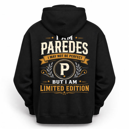 PAREDES  EDI-TT36 Personalized Funny Quote Apparel