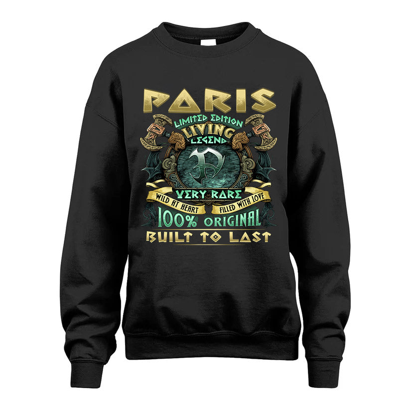 PARIS  VKI-TT36 Personalized Funny Quote Apparel