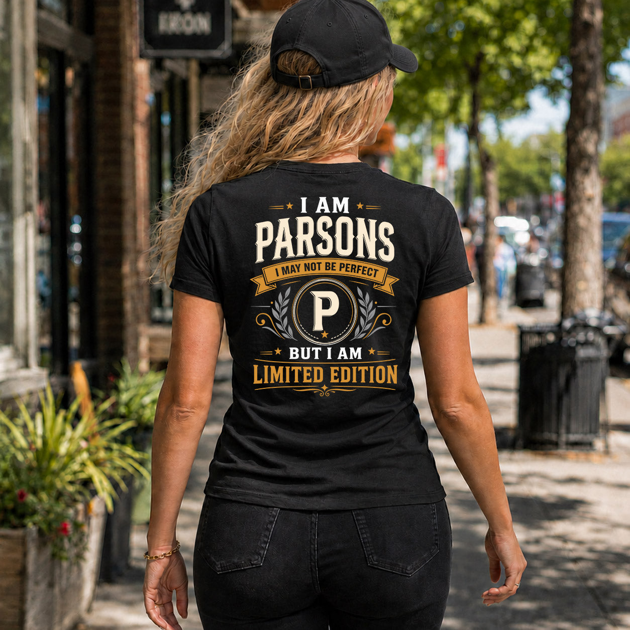 PARSONS  EDI-TT36 Personalized Funny Quote Apparel