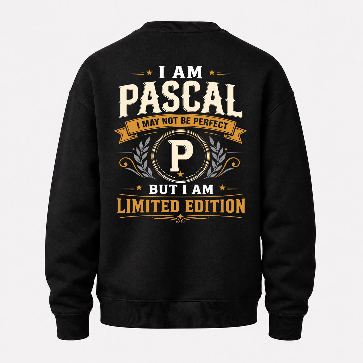 PASCAL  EDI-TT36 Personalized Funny Quote Apparel