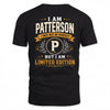 PATTERSON  EDI-TT36 Personalized Funny Quote Apparel