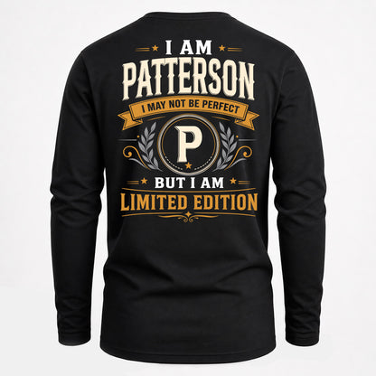 PATTERSON  EDI-TT36 Personalized Funny Quote Apparel