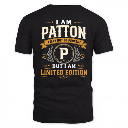 PATTON  EDI-TT36 Personalized Funny Quote Apparel