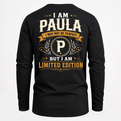 PAULA  EDI-TT36 Personalized Funny Quote Apparel