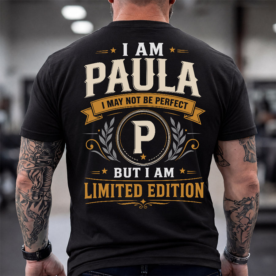 PAULA  EDI-TT36 Personalized Funny Quote Apparel