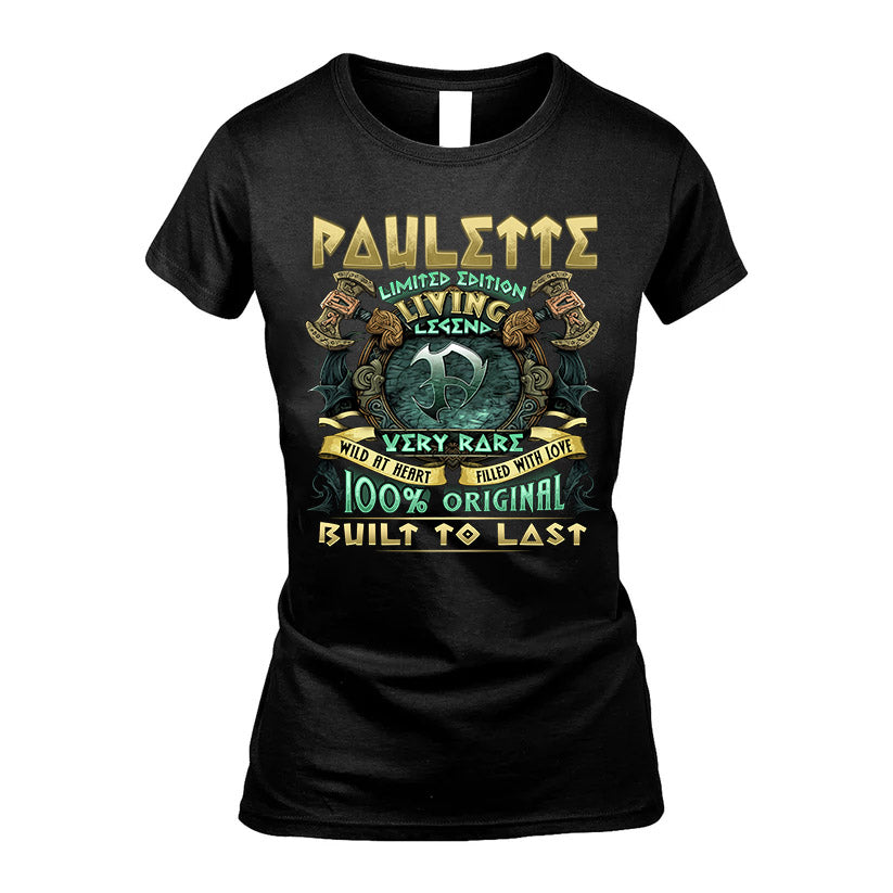 PAULETTE  VKI-TT36 Personalized Funny Quote Apparel