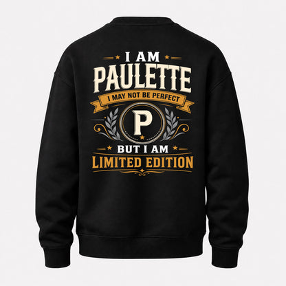 PAULETTE  EDI-TT36 Personalized Funny Quote Apparel