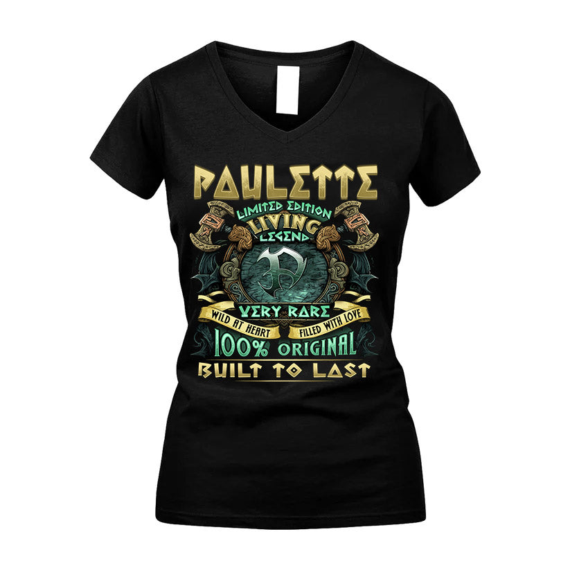 PAULETTE  VKI-TT36 Personalized Funny Quote Apparel